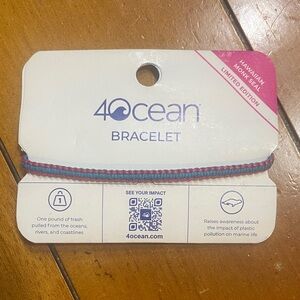 4Ocean Bracelet. Funds Global Ocean Cleanup. NWT